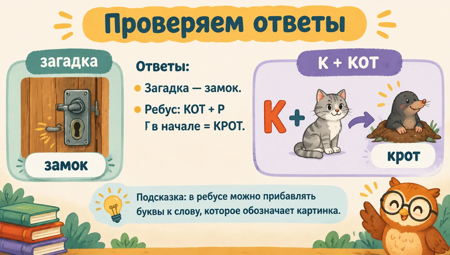 Проверяем ответы
