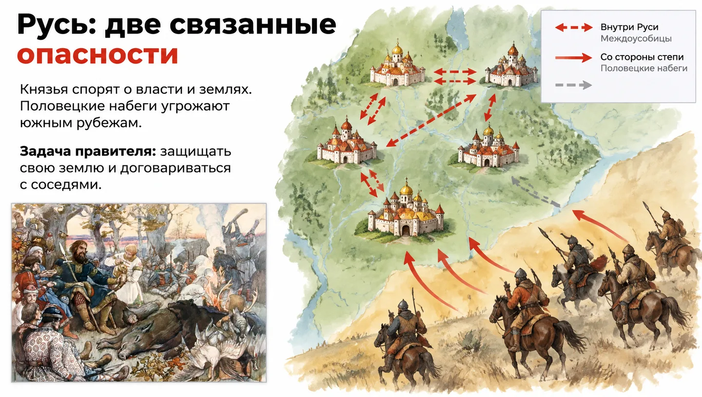 Русь: две связанные опасности