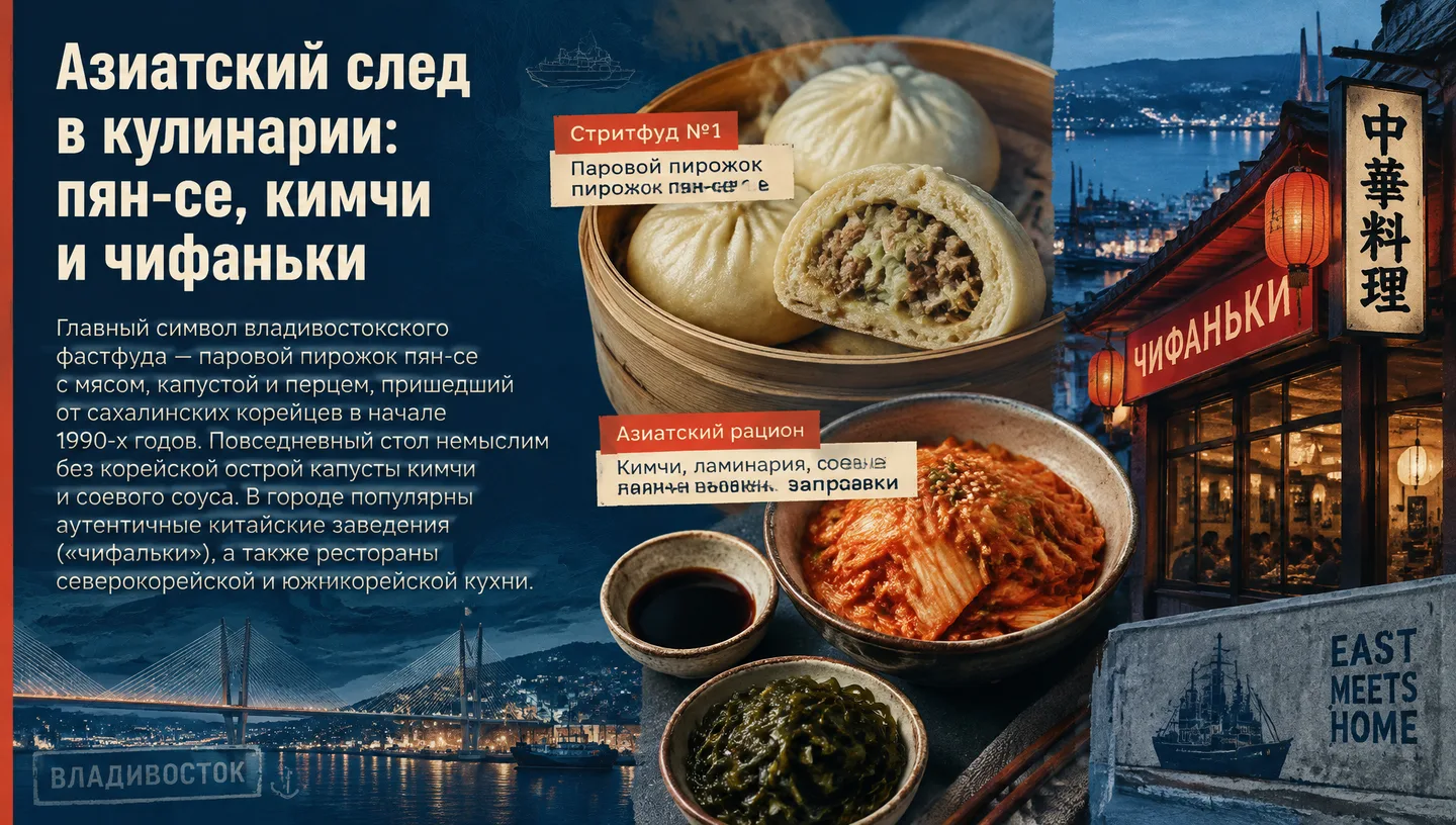 Азиатский след в кулинарии: пян-се, кимчи и чифаньки
