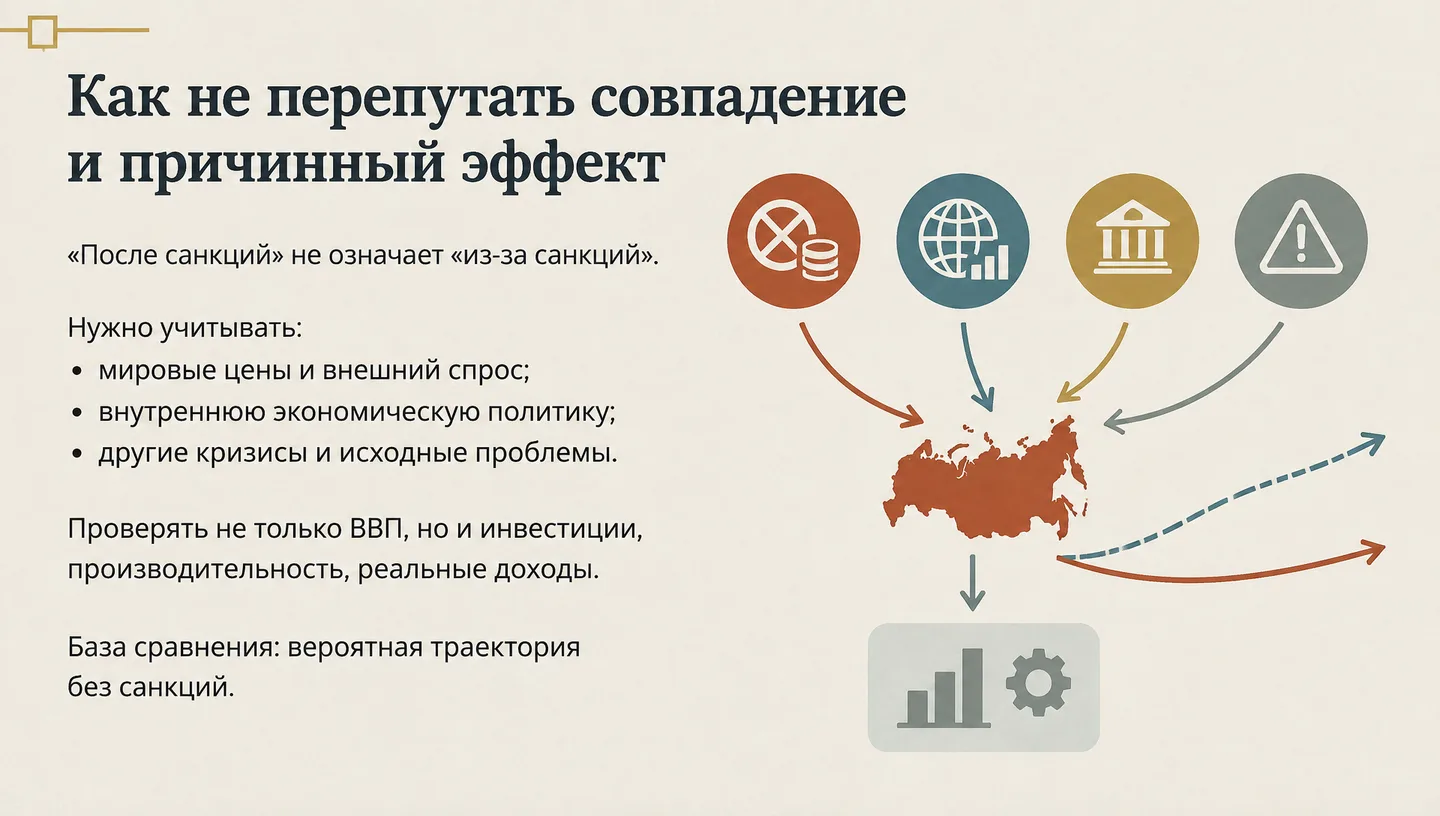 Как не перепутать совпадение и причинный эффект