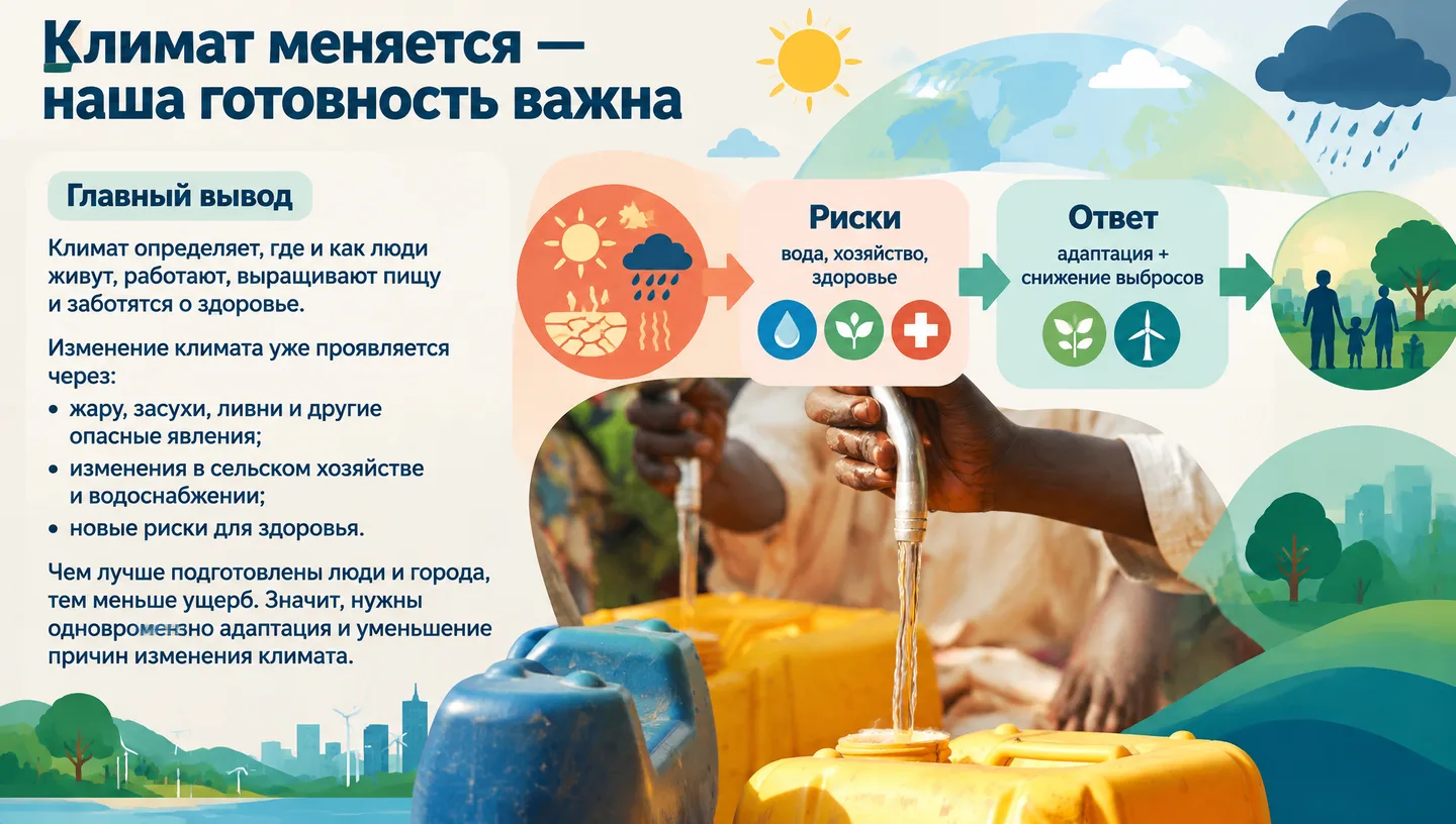 Климат меняется — наша готовность важна
