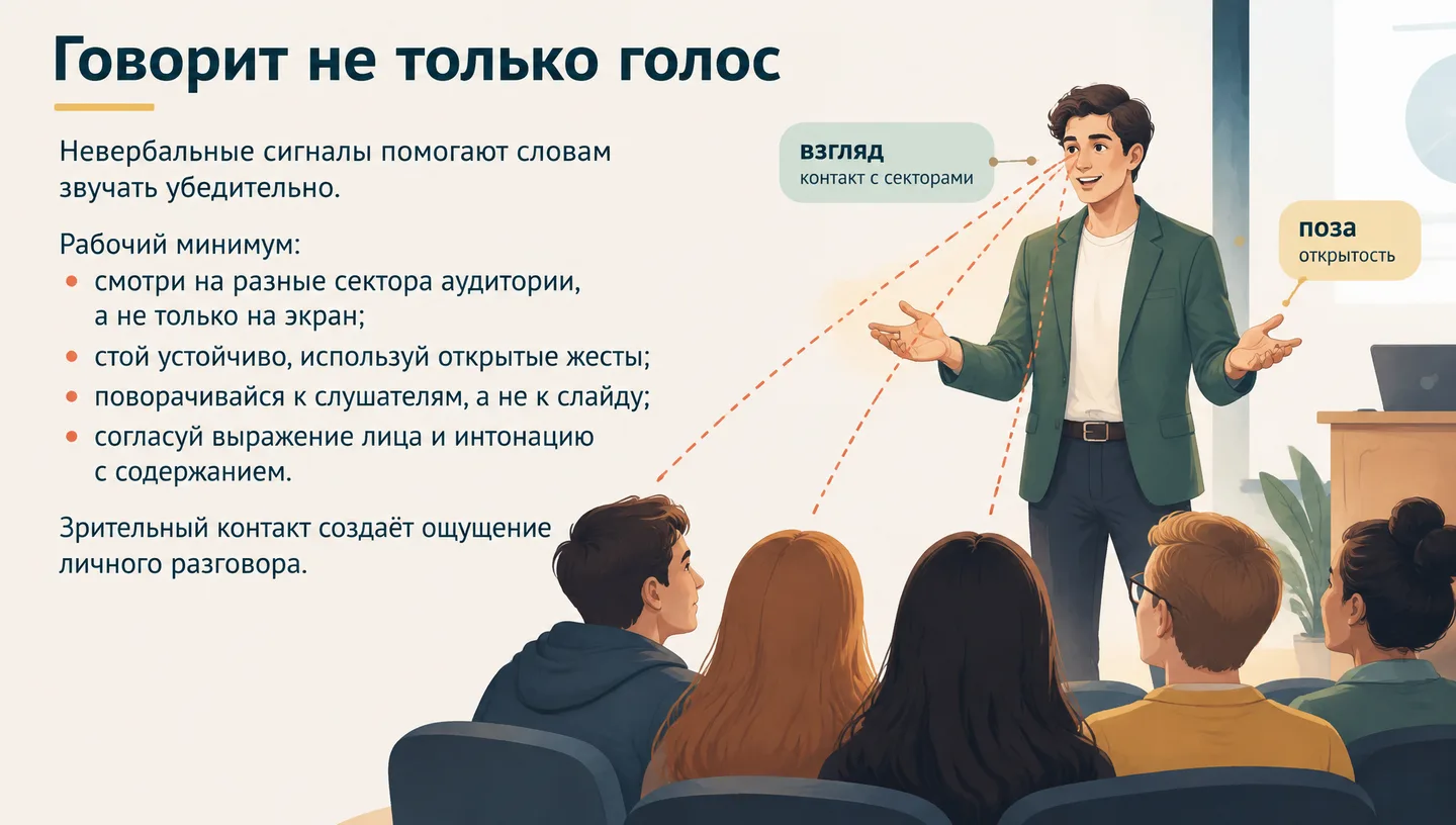 Говорит не только голос