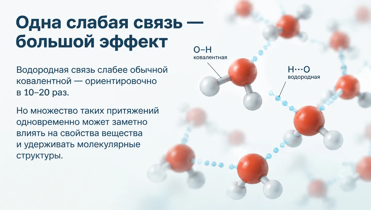Одна слабая связь — большой эффект