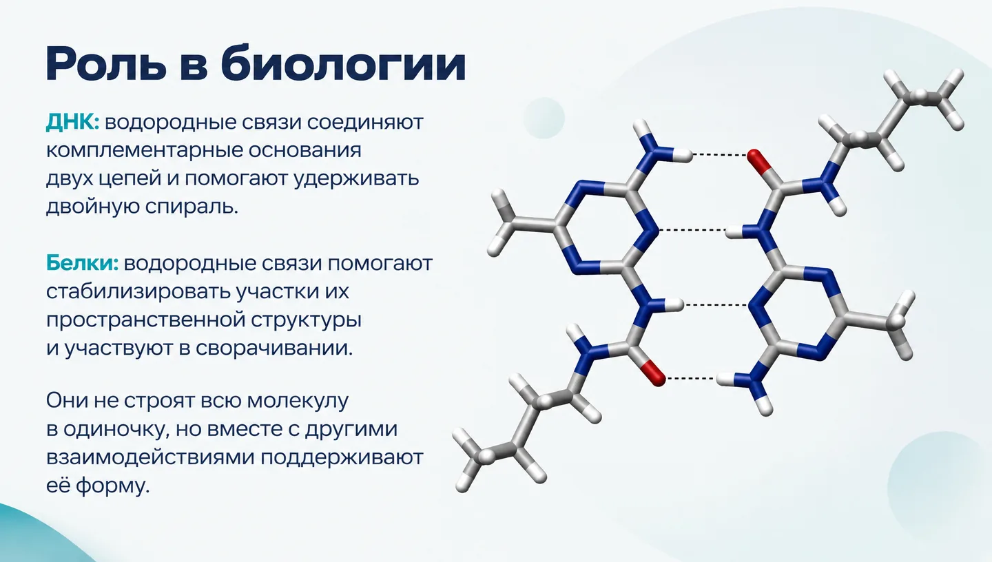 Роль в биологии