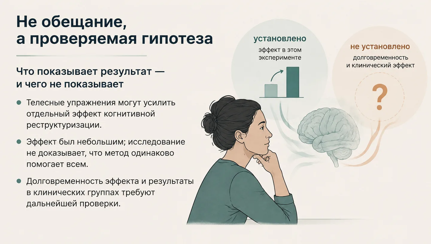 Не обещание, а проверяемая гипотеза