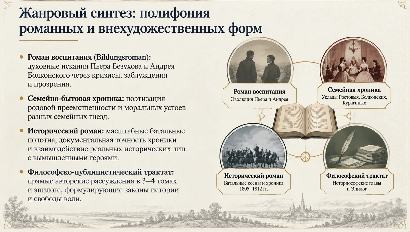 Жанровый синтез: полифония романных и внехудожественных форм