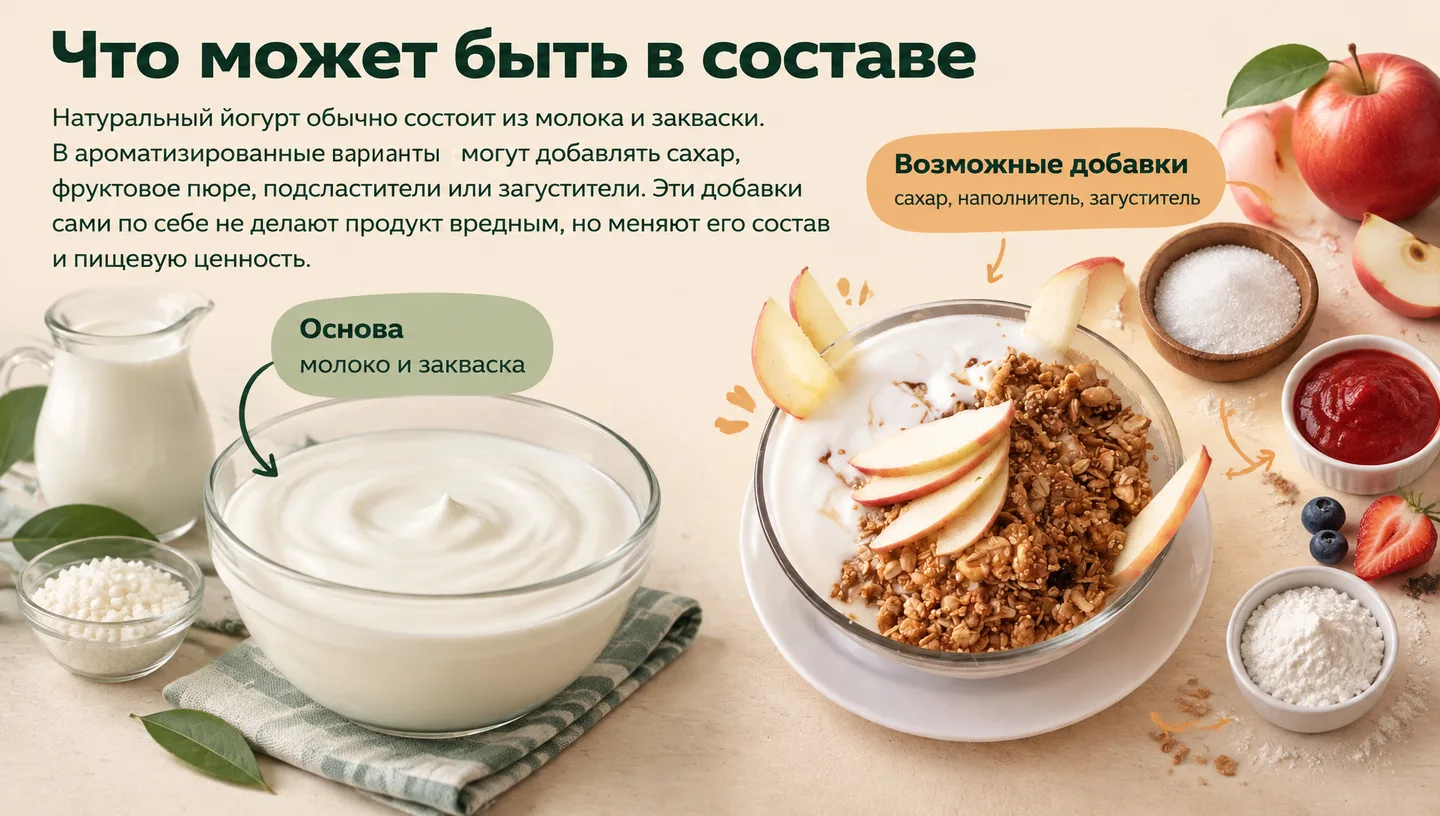 Что может быть в составе