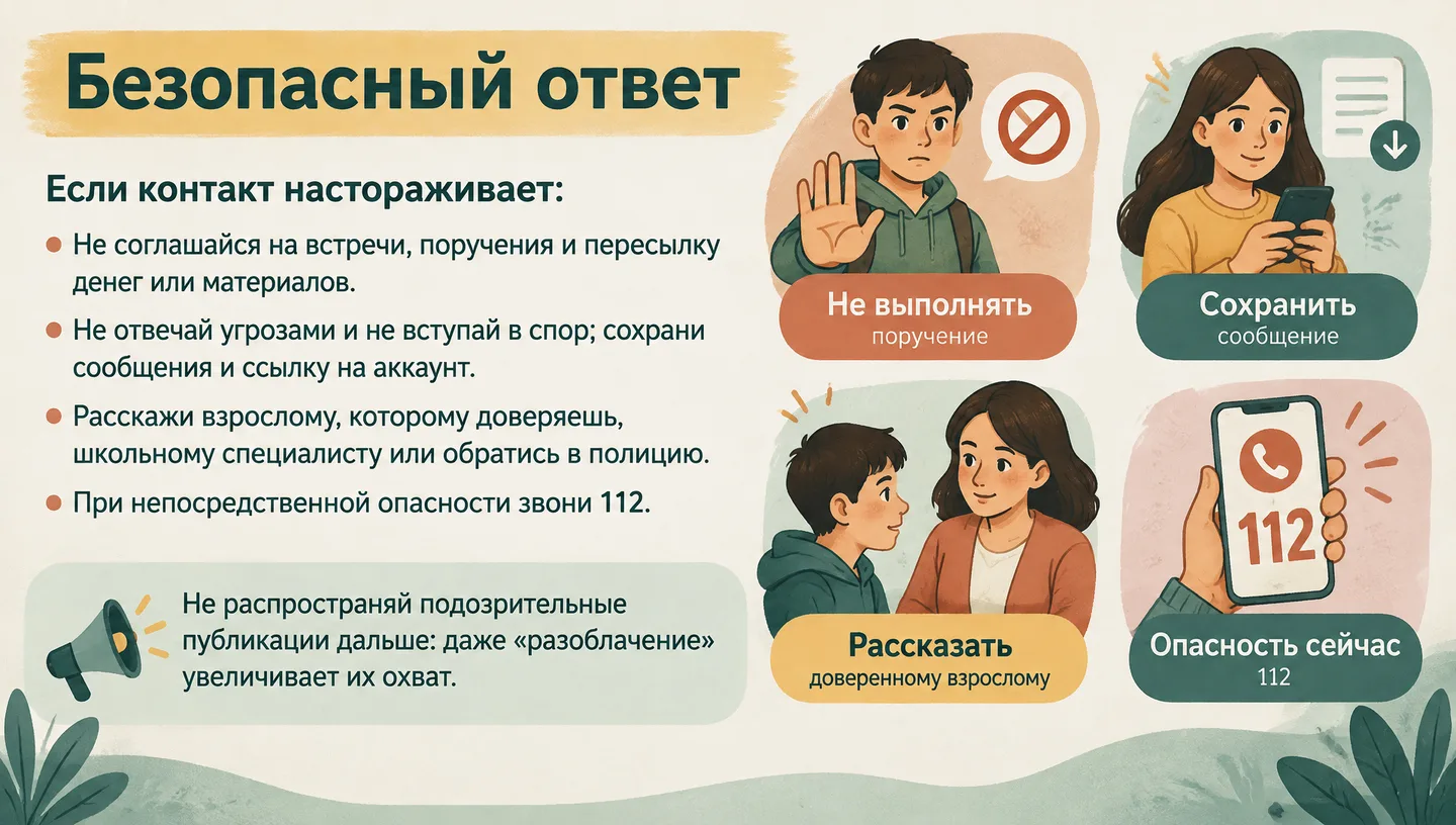 Безопасный ответ