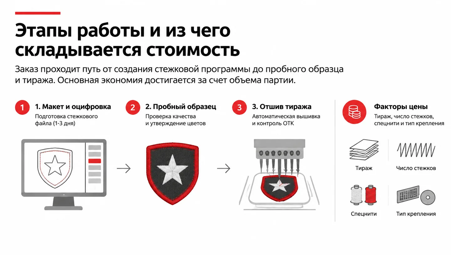 Этапы работы и из чего складывается стоимость