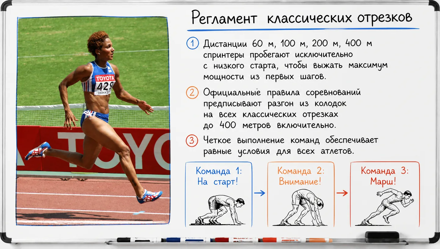 Регламент классических отрезков