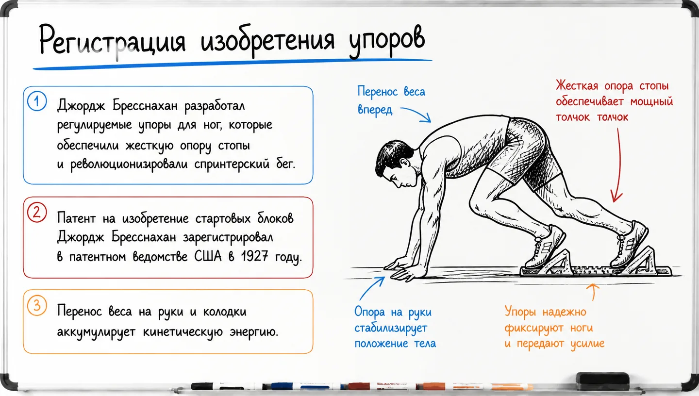 Регистрация изобретения упоров