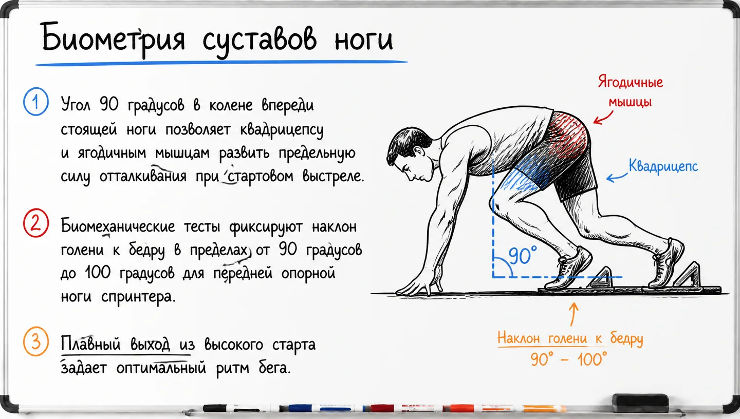 Биометрия суставов ноги