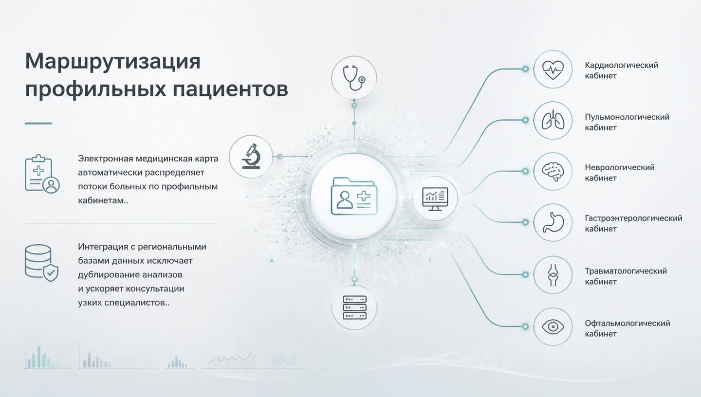 Маршрутизация профильных пациентов