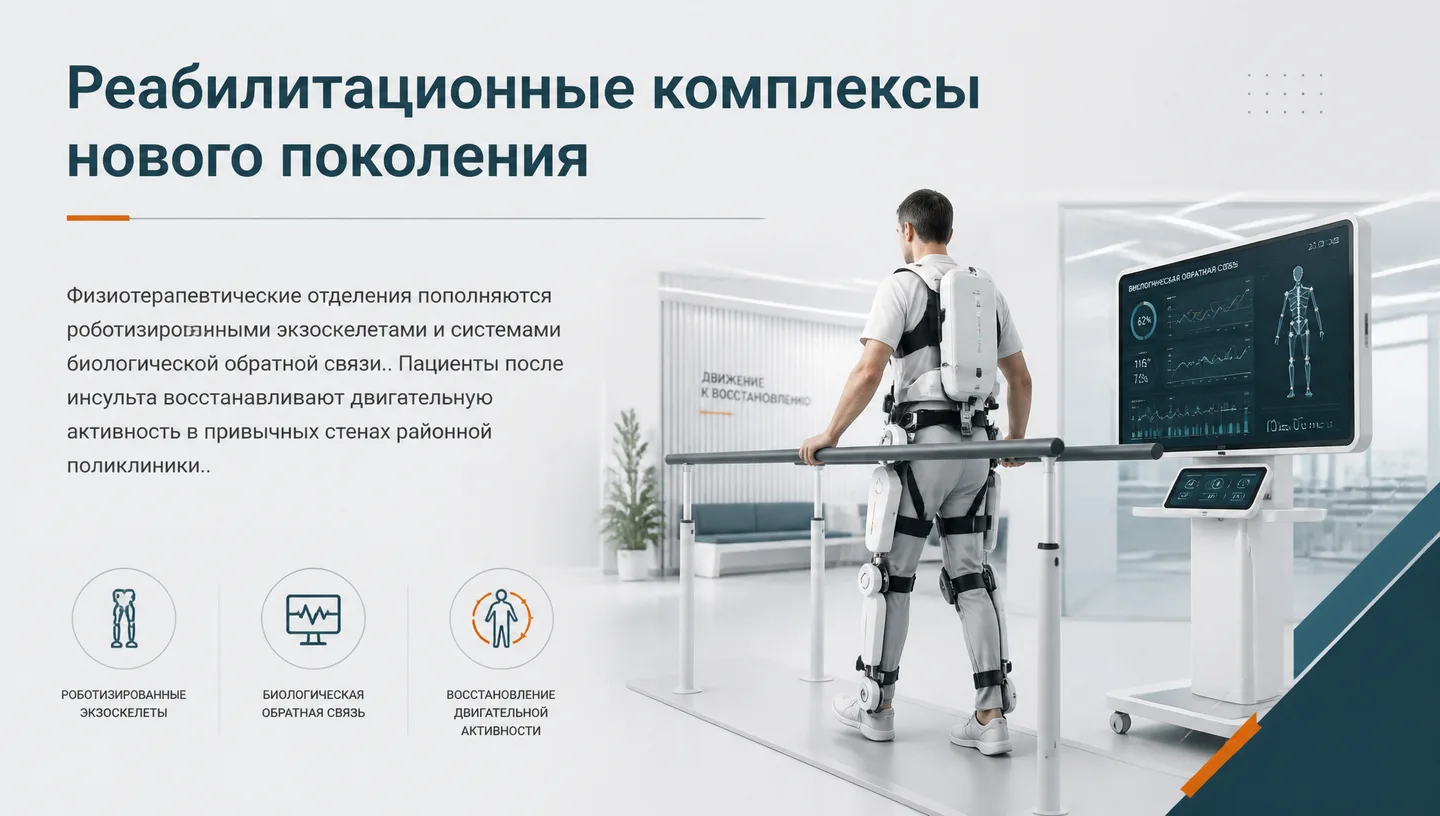 Реабилитационные комплексы нового поколения
