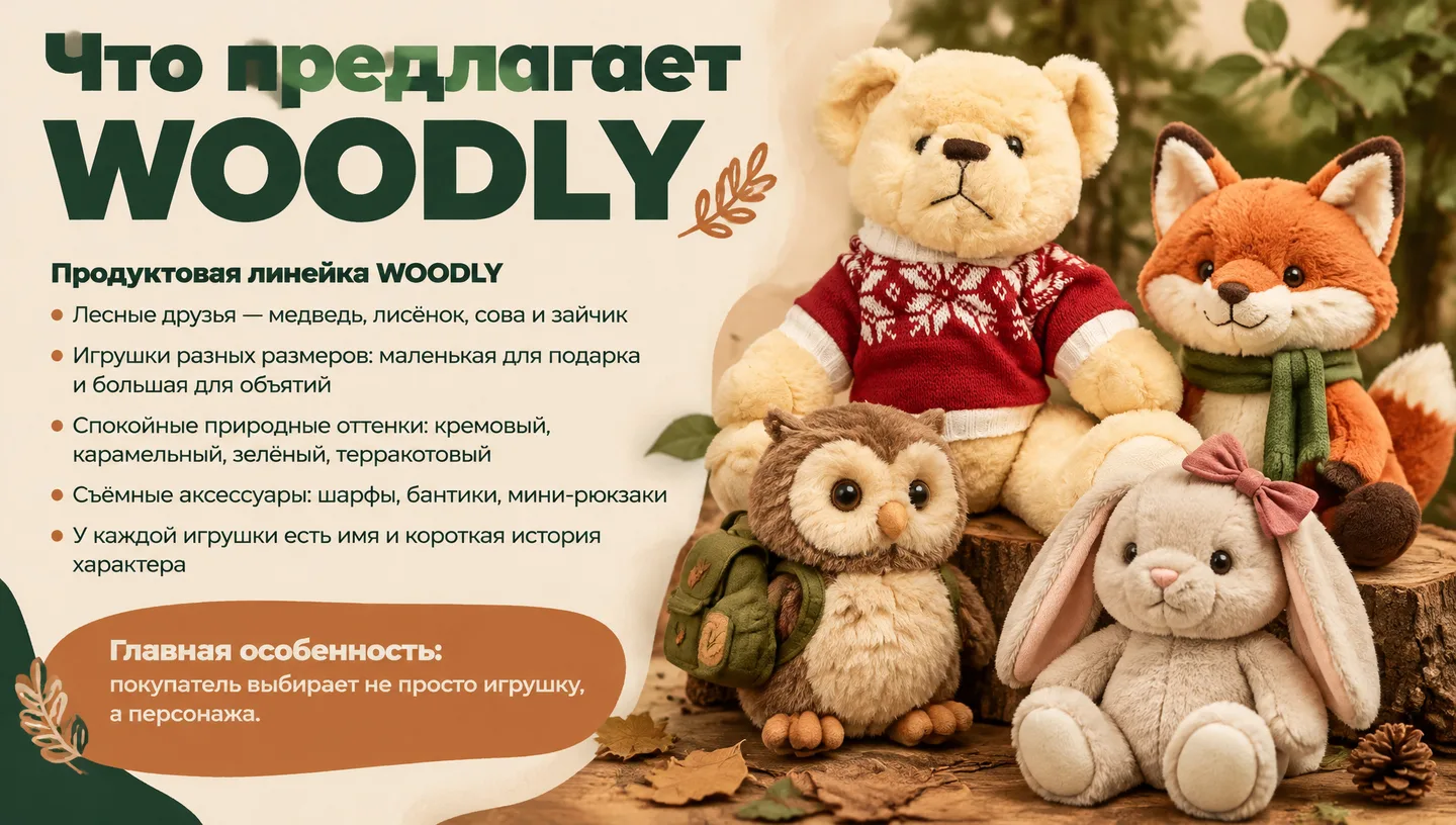 Что предлагает WOODLY