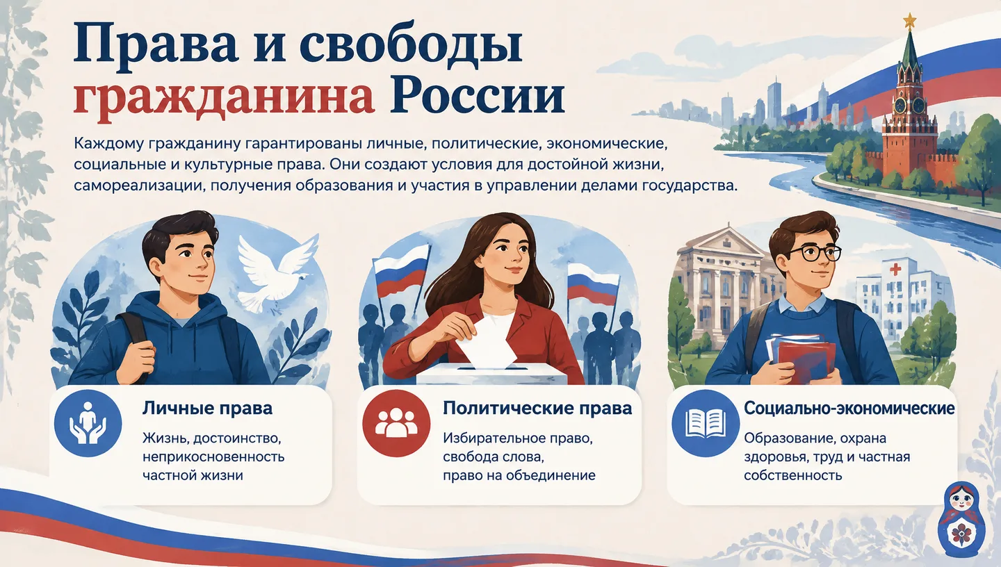 Права и свободы гражданина России
