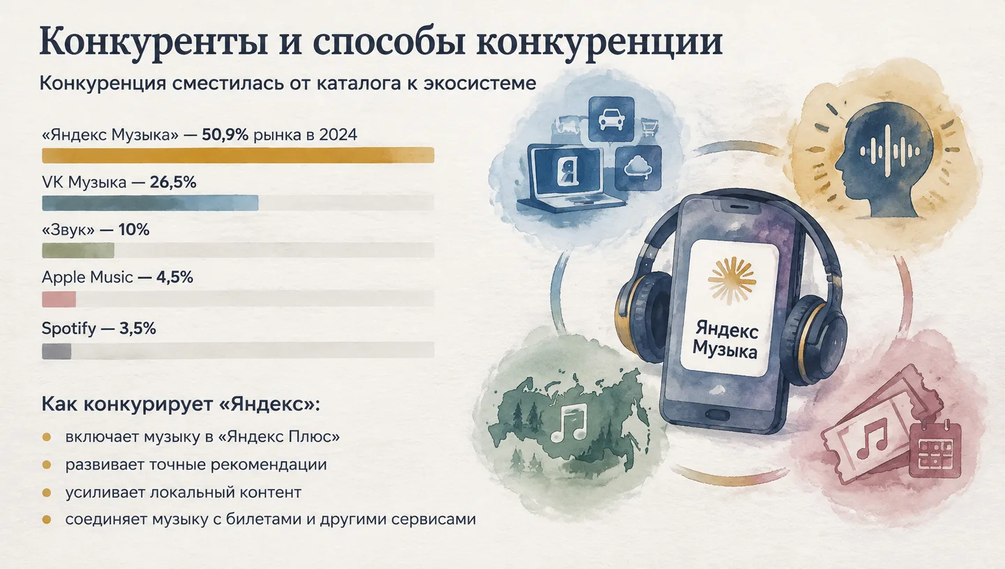 Конкуренты и способы конкуренции
