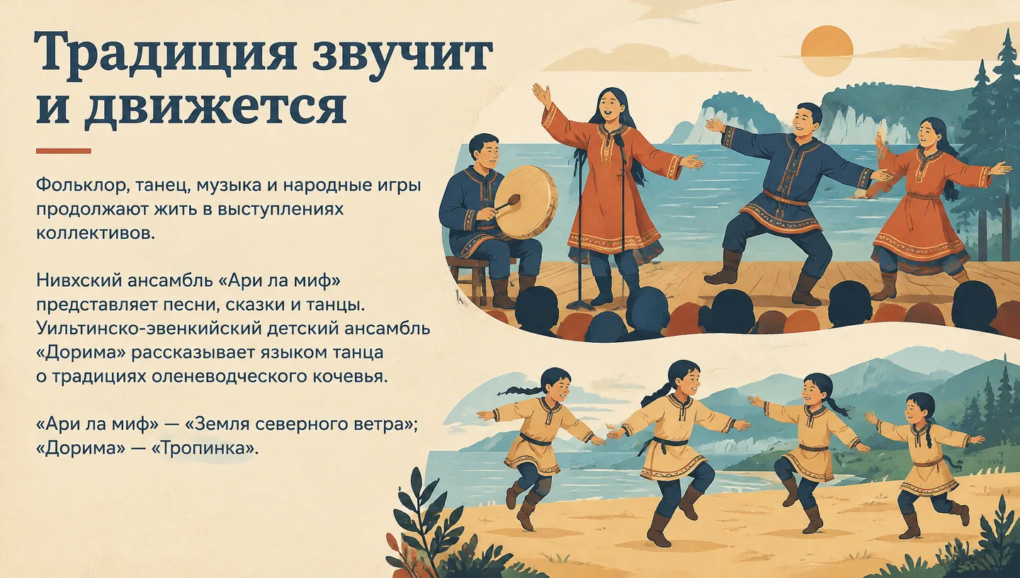 Традиция звучит и движется
