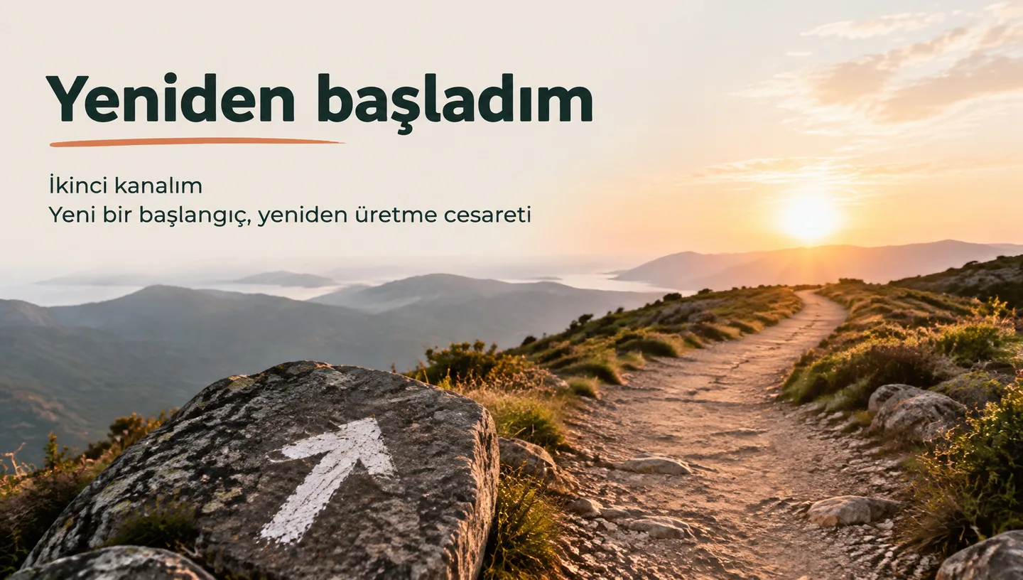 Yeniden başladım