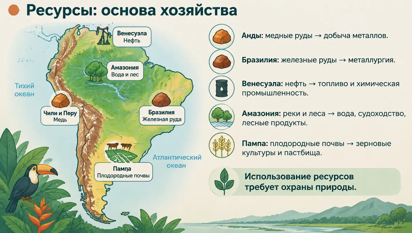 Ресурсы: основа хозяйства