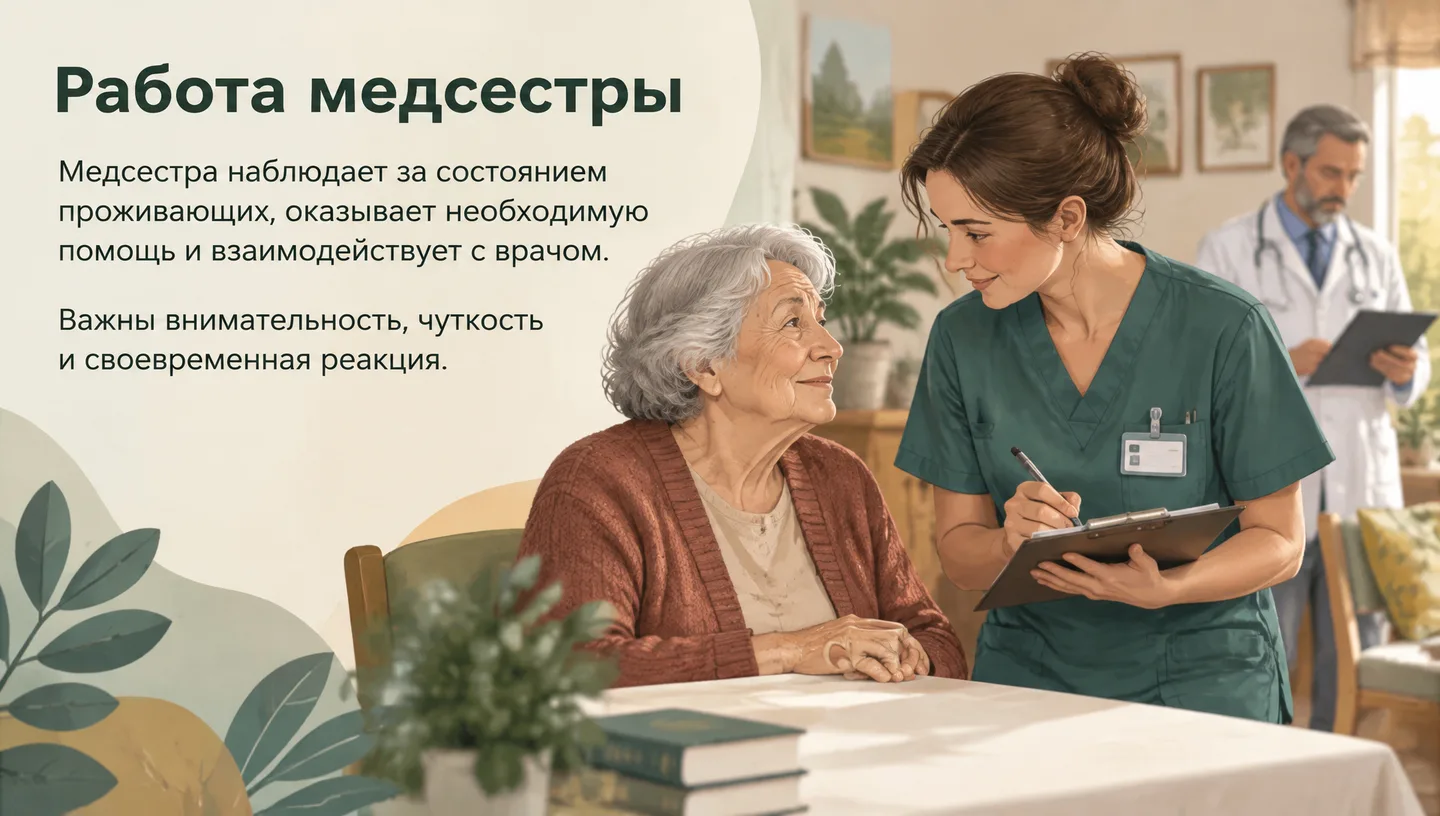 Работа медсестры