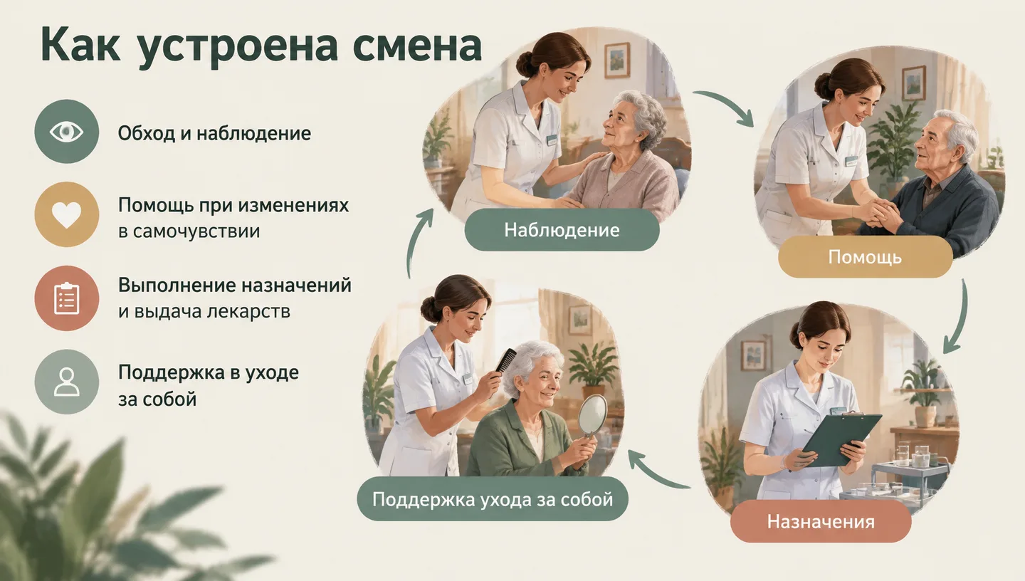 Как устроена смена
