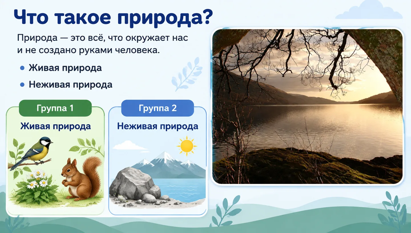 Что такое природа?
