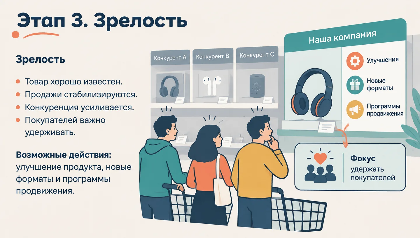 Этап 3. Зрелость