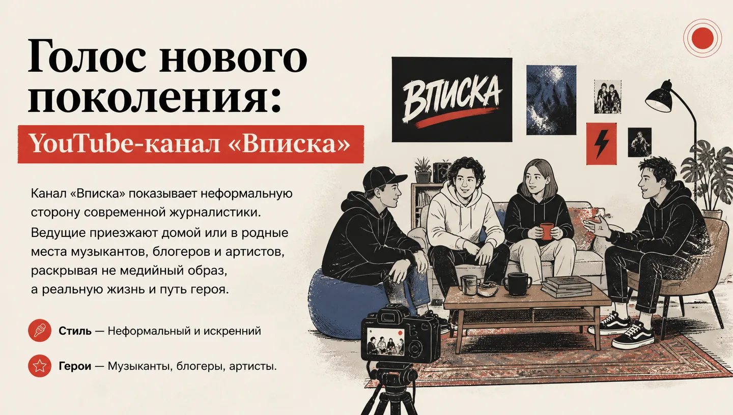 Голос нового поколения: YouTube-канал «Вписка»
