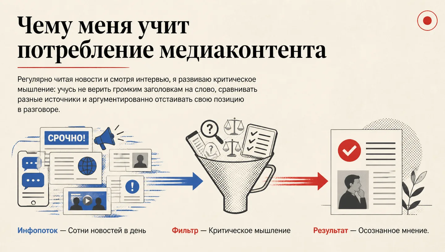 Чему меня учит потребление медиаконтента