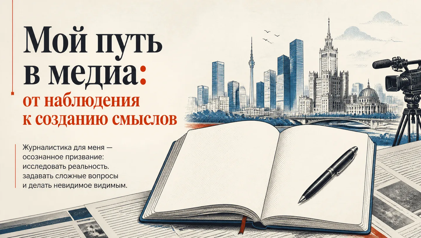 Мой путь в медиа: от наблюдения к созданию смыслов