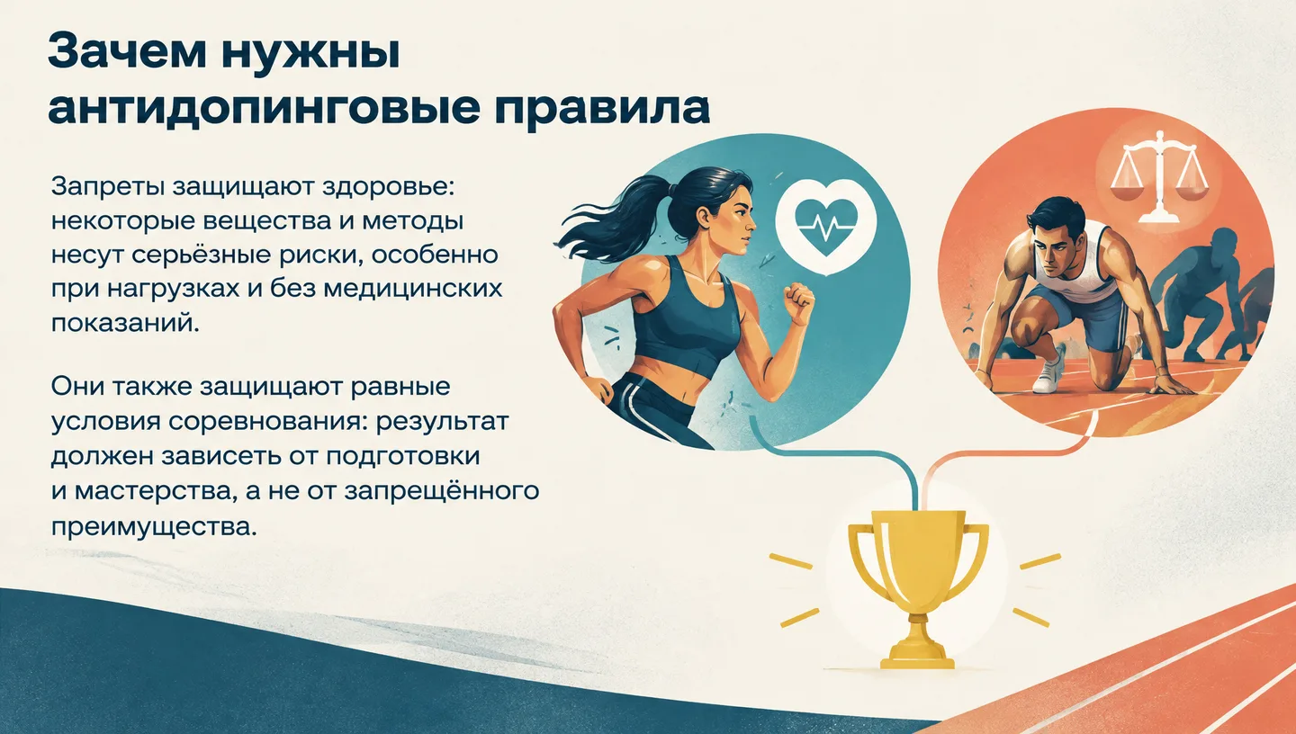 Зачем нужны антидопинговые правила