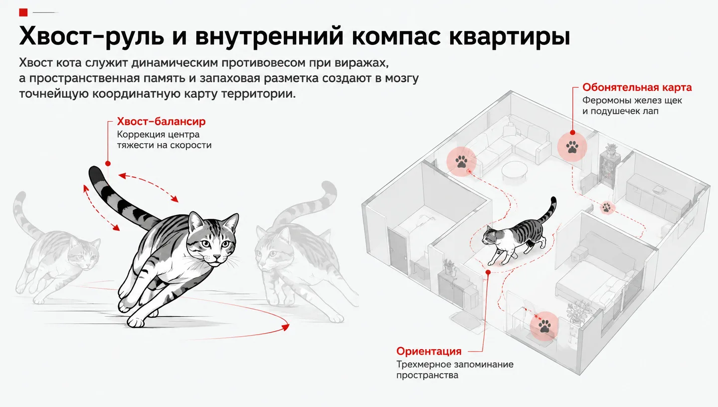 Хвост-руль и внутренний компас квартиры
