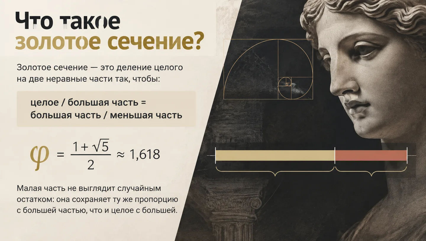 Что такое золотое сечение?