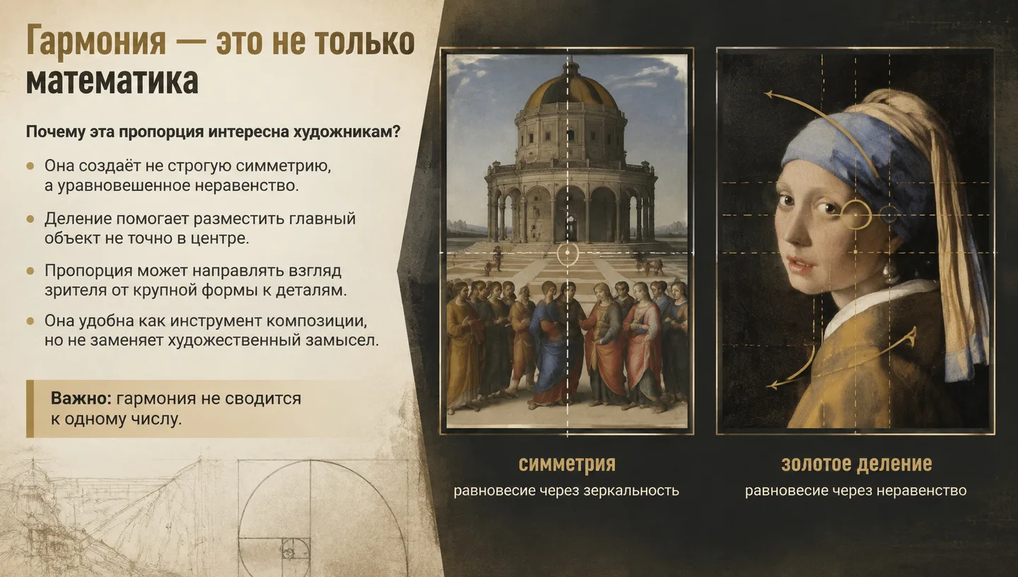 Гармония — это не только математика