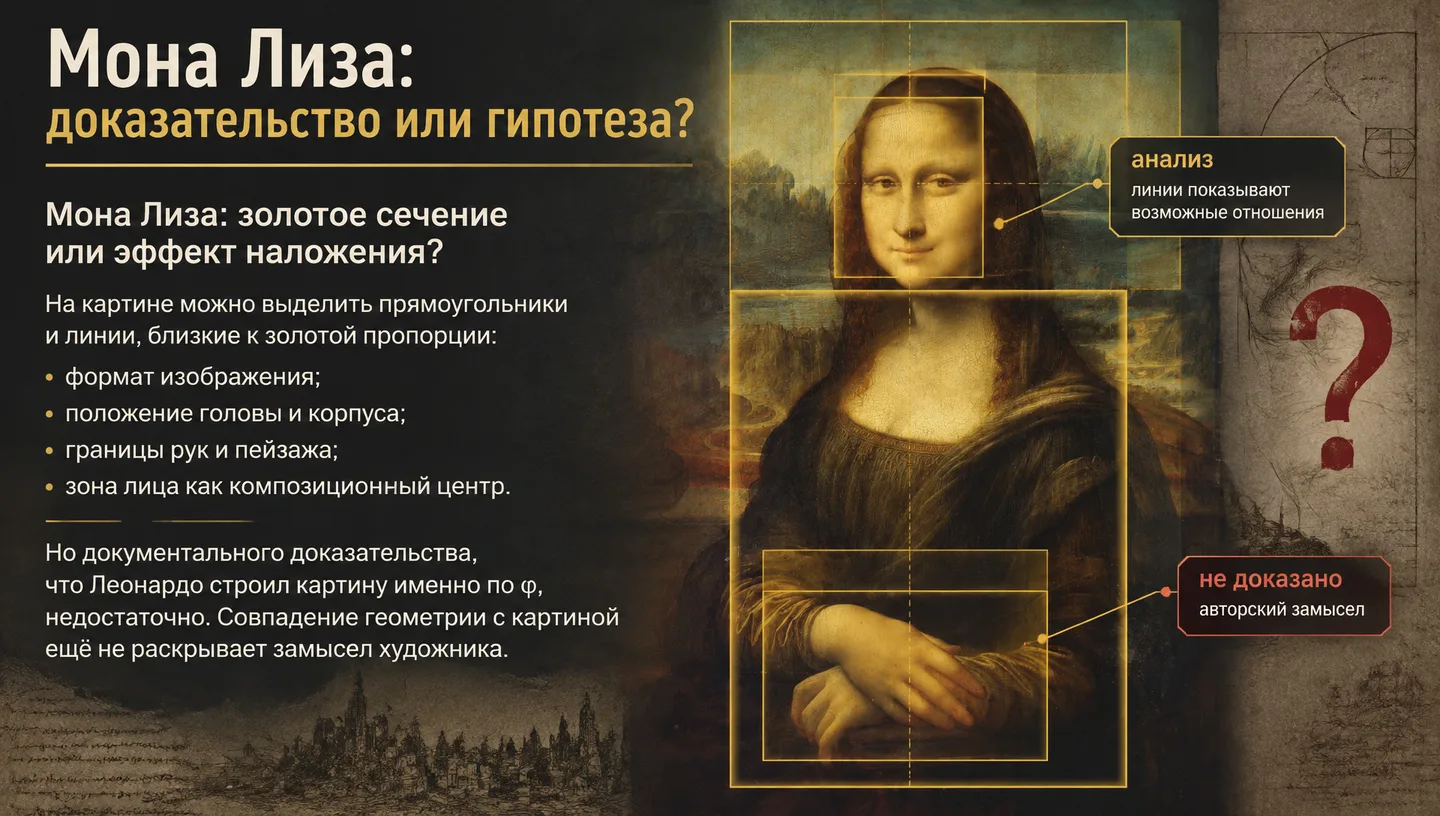 Мона Лиза: доказательство или гипотеза?