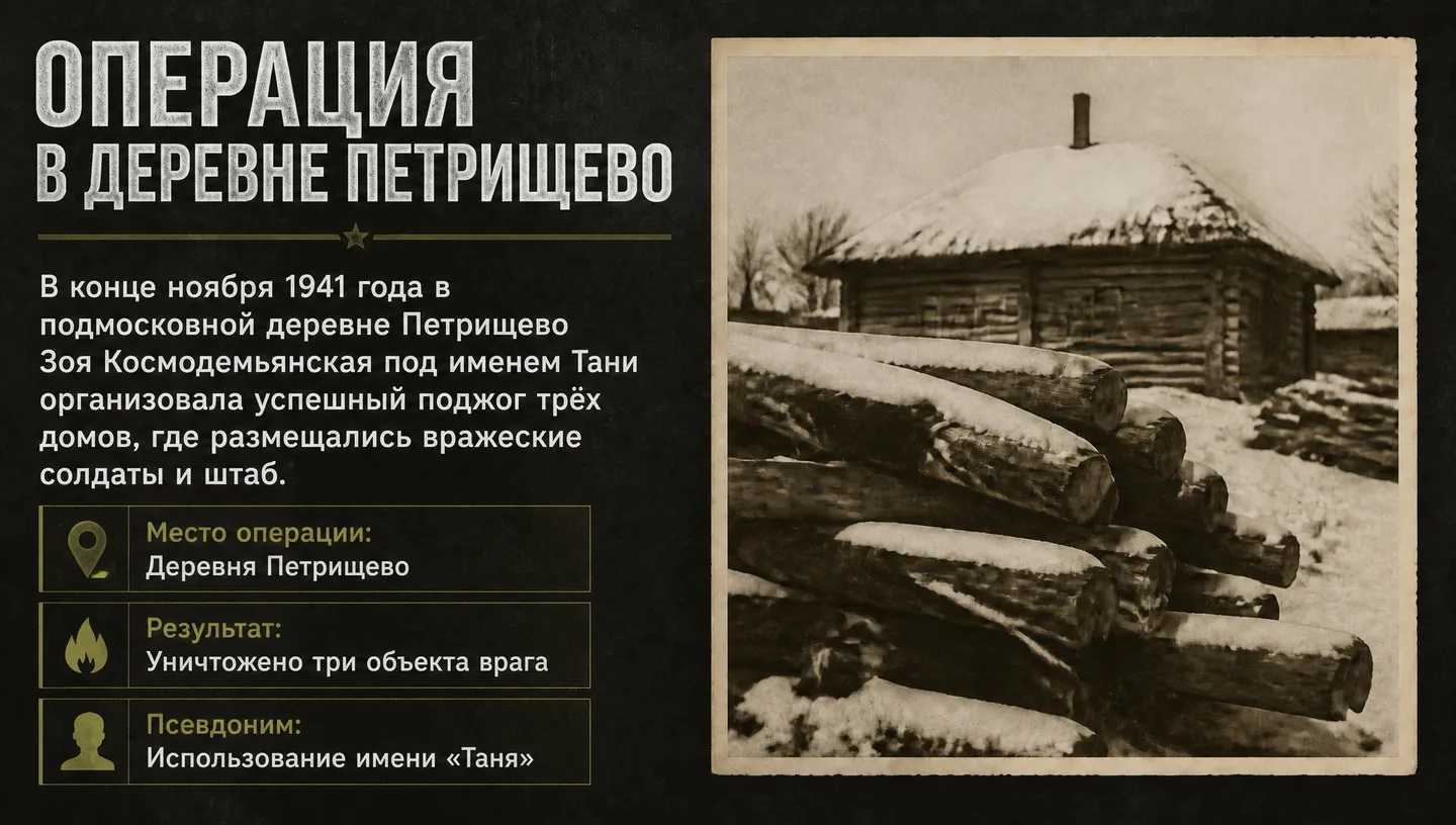 Операция в деревне Петрищево