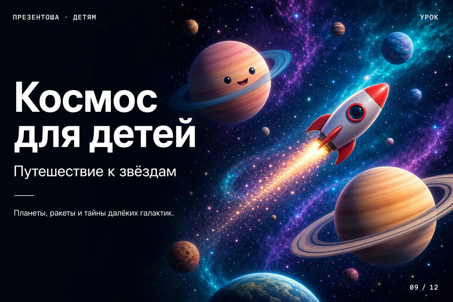 Космос для детей
